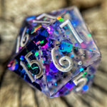 ‘Confetti’ Colorshifting Glitter Spindown D20
