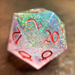 D20 Pin- Shimmery Peach Ink