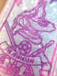 Glow in the Dark ‘Magician’ Tarot Card Keychain