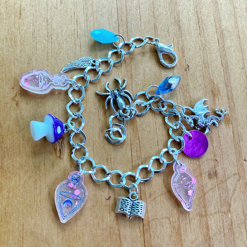 ‘Spell Components’ Charm Bracelet