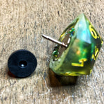 D20 Pin- Green/Brown Mylar