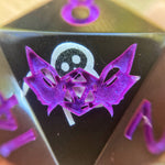 ‘Don’t Fear the (Chibi) Reaper’ Glow in the Dark 30mm D20 Dice