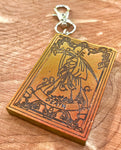 ‘Death’ Colorshifting Tarot Card Keychain