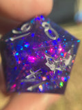 ‘Queen Beryl’ Colorshifting Galaxy Style 30mm D20