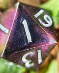 ‘Enchanted Forest’ Colorshifting 30mm D20 Dice